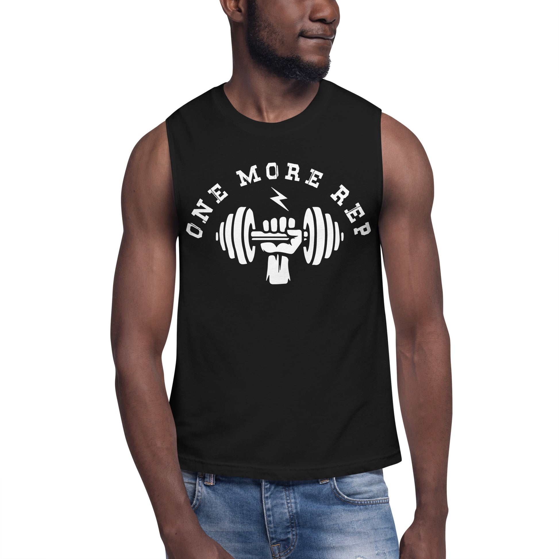 Muscle Shirt-Grai Junction Line