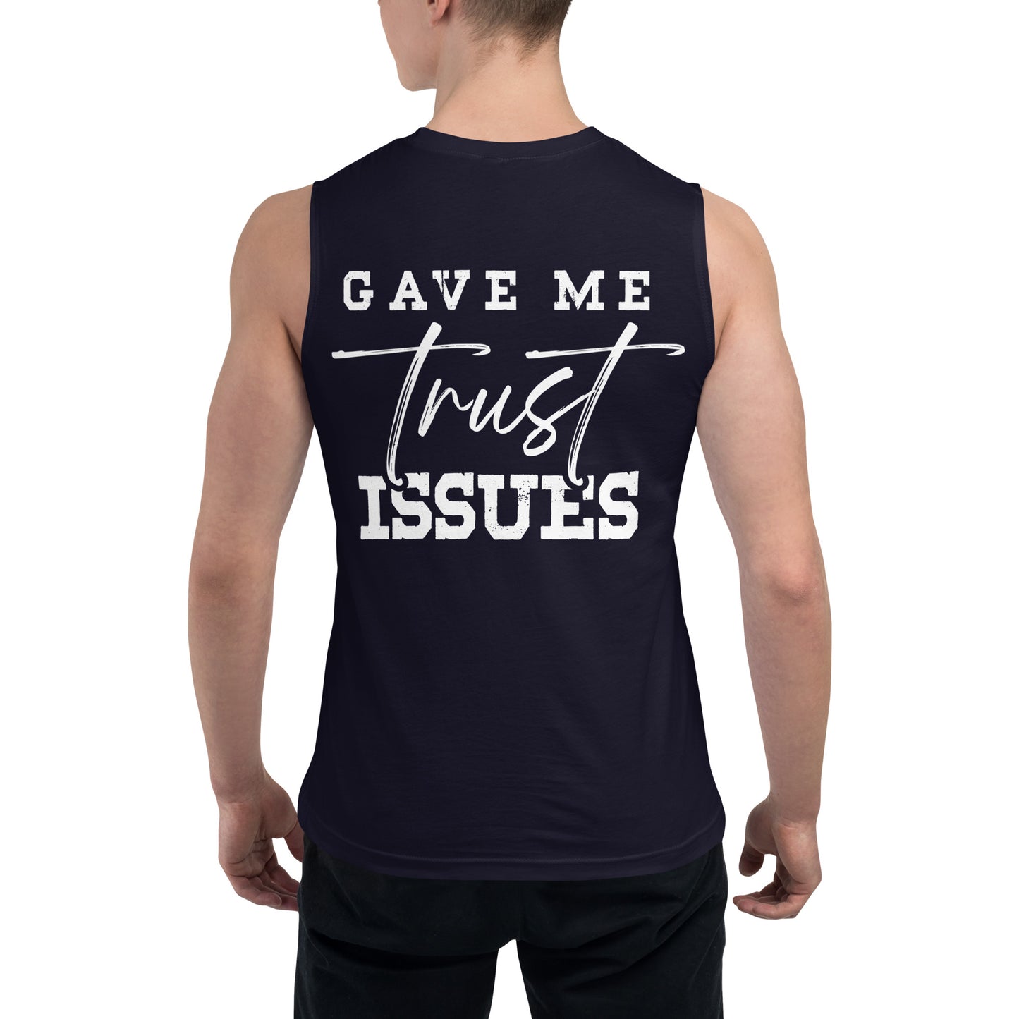 Muscle Shirt-Grai Junction Line