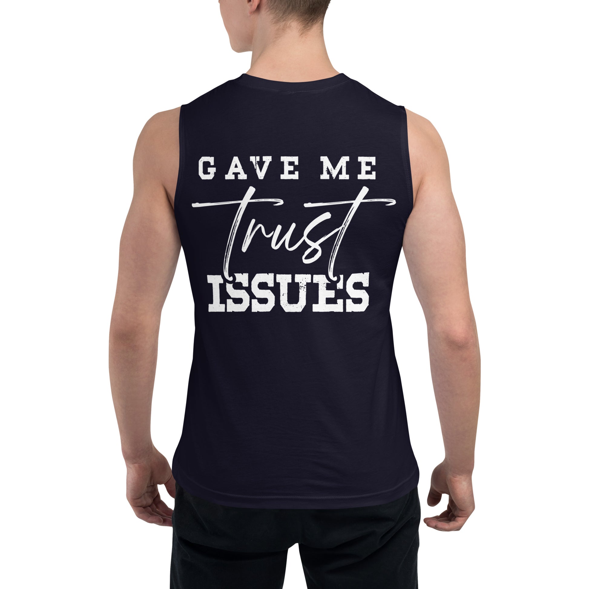 Muscle Shirt-Grai Junction Line